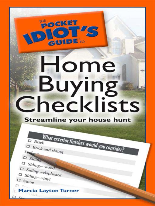Title details for The Pocket Idiot's Guide to Home Buying Checklists by Marcia Layton Turner - Available
